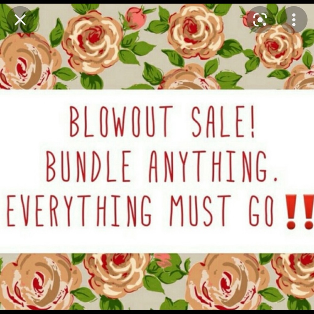Blowout Sale!